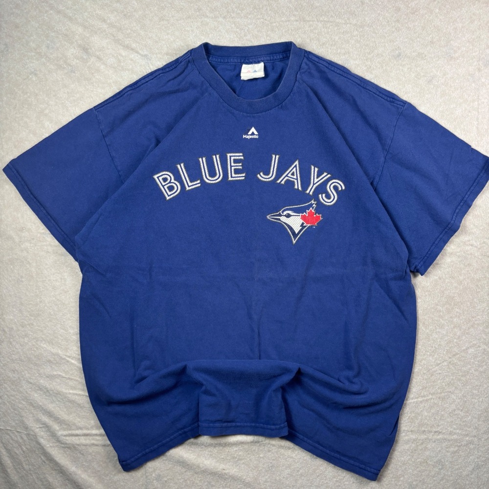 Vintage Majestic Blue Jays Tulowitzki T-Shirt – Size XL